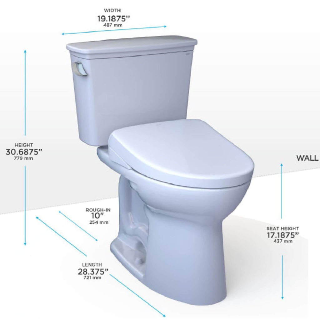 [MW7864736CEFG.10#01] TOTO Drake Bidet Toilet