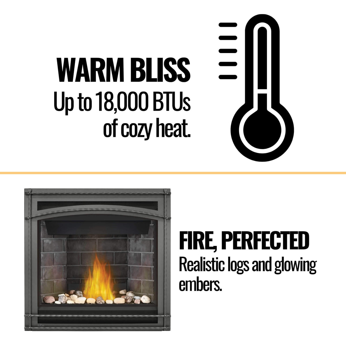 [B36N/PTR-1] Napoleon Ascent 36 Fireplace