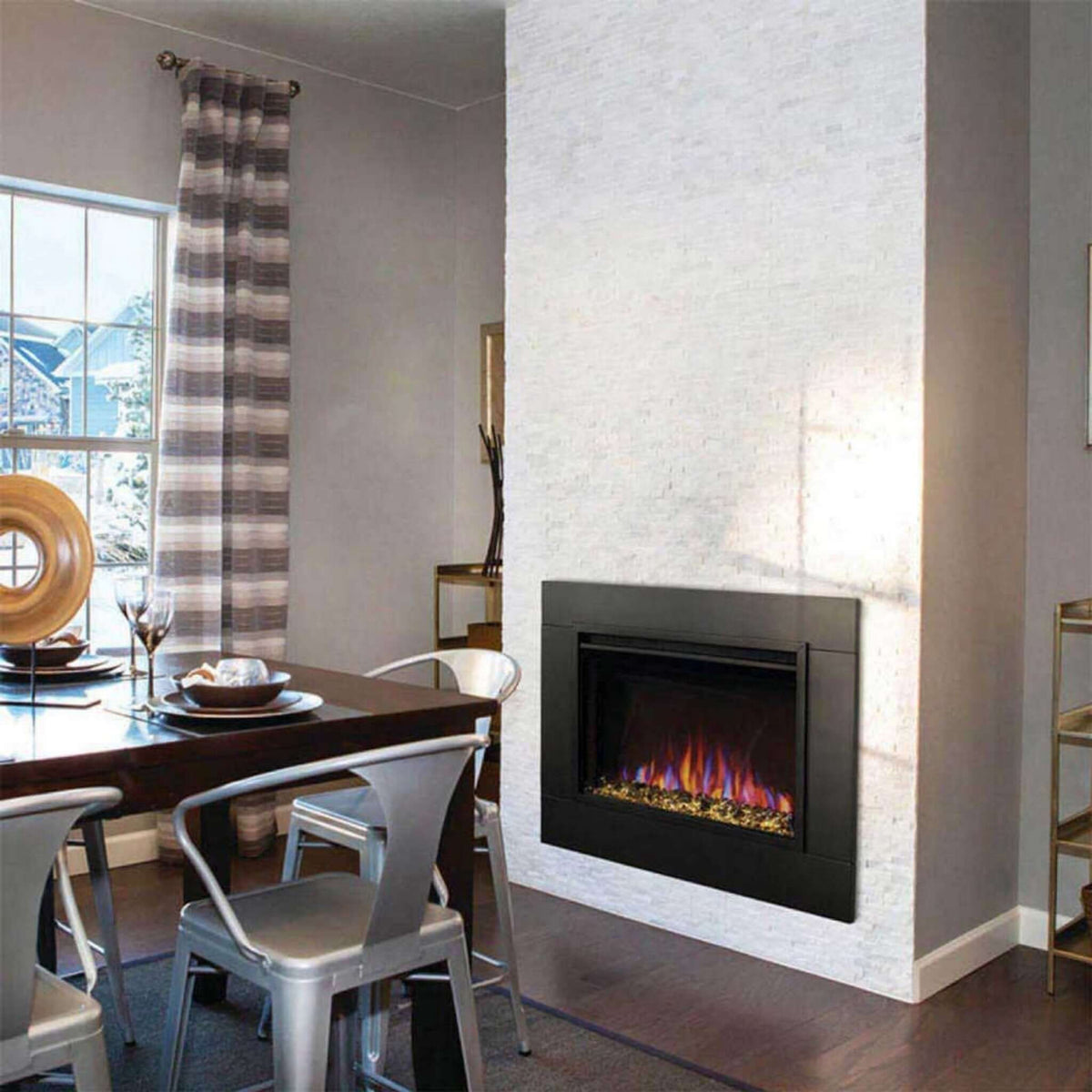 Napoleon Cineview Self-Trimming Electric Fireplace Insert, 30"