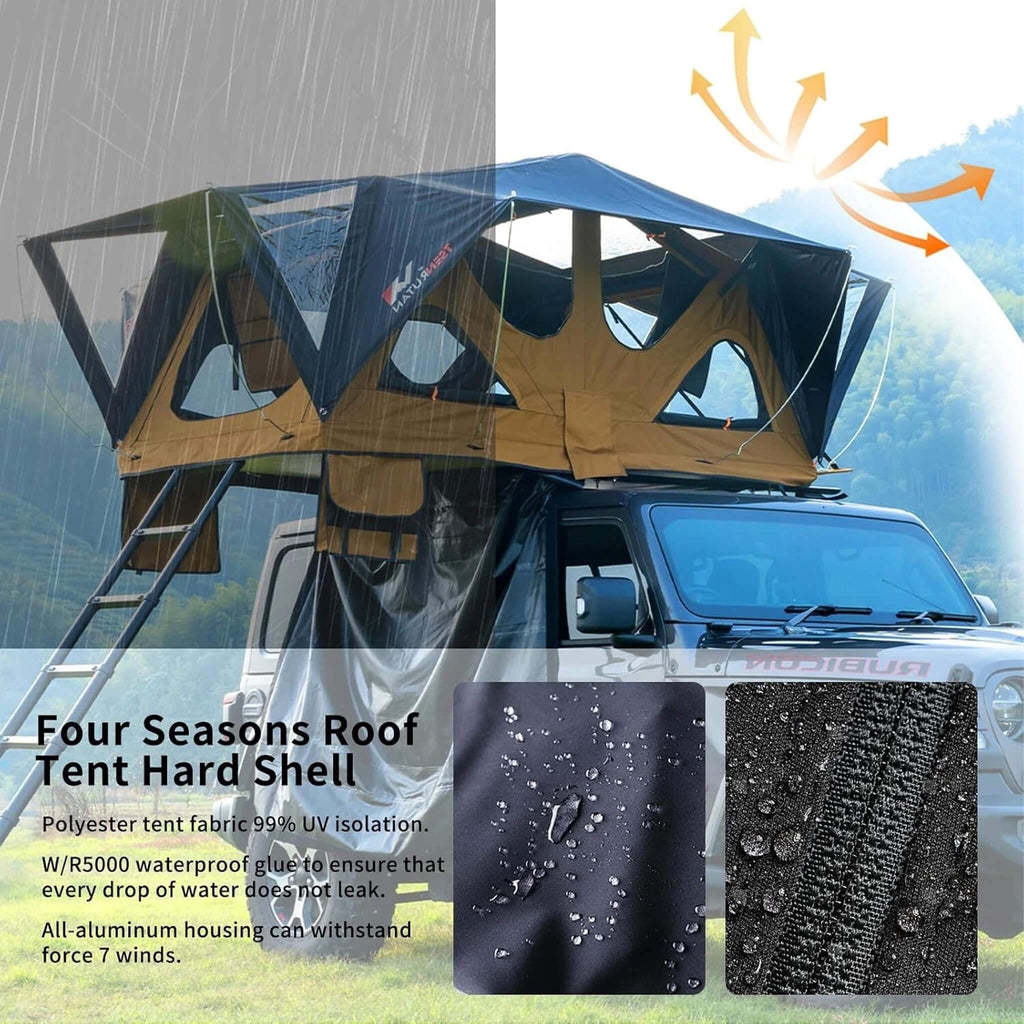 [SAK72384] Naturnest Andromeda Khaki Rooftop Tent