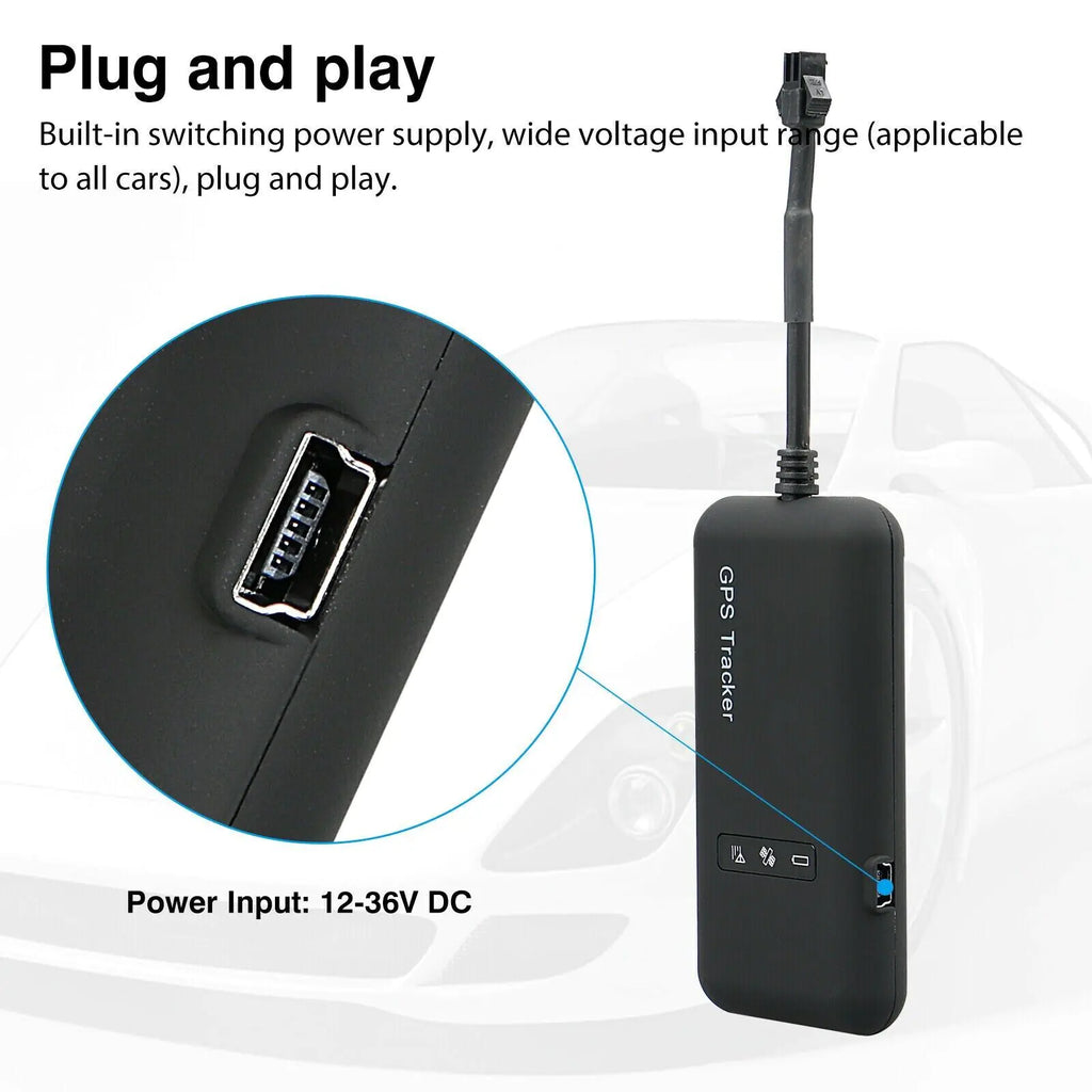 Real Time GPS Tracker Tracking Locator Device GPRS GSM