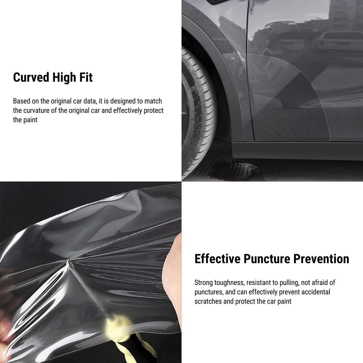 Clear Paint Protective Film kits for Tesla Model 3 / Model Y
