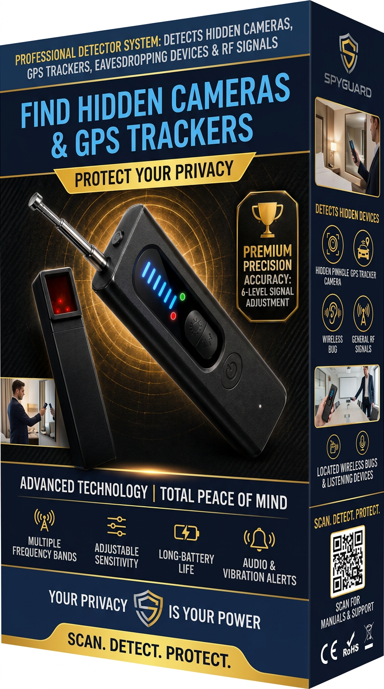 Wireless Anti-Spy Bug Detector