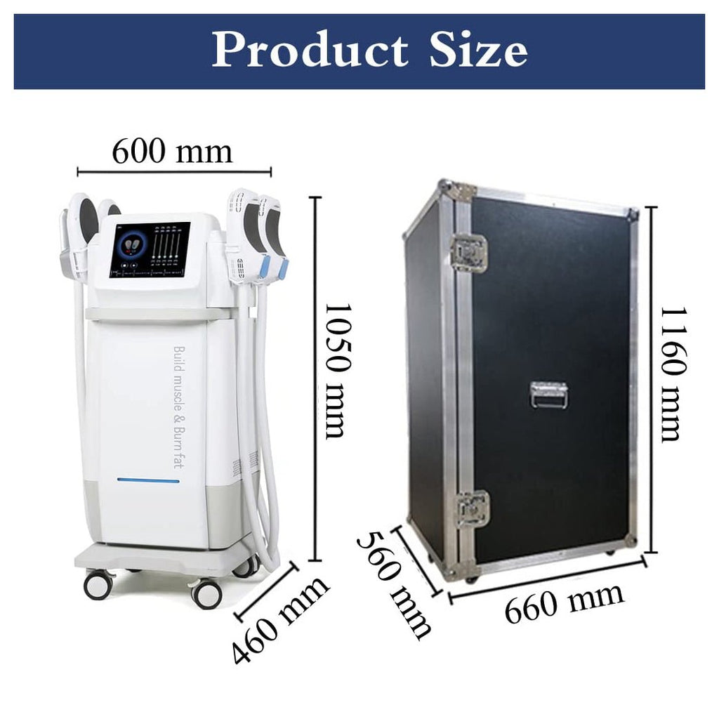 Premium 4-Handle Body, Abdomen And Buttock Muscle Shaping