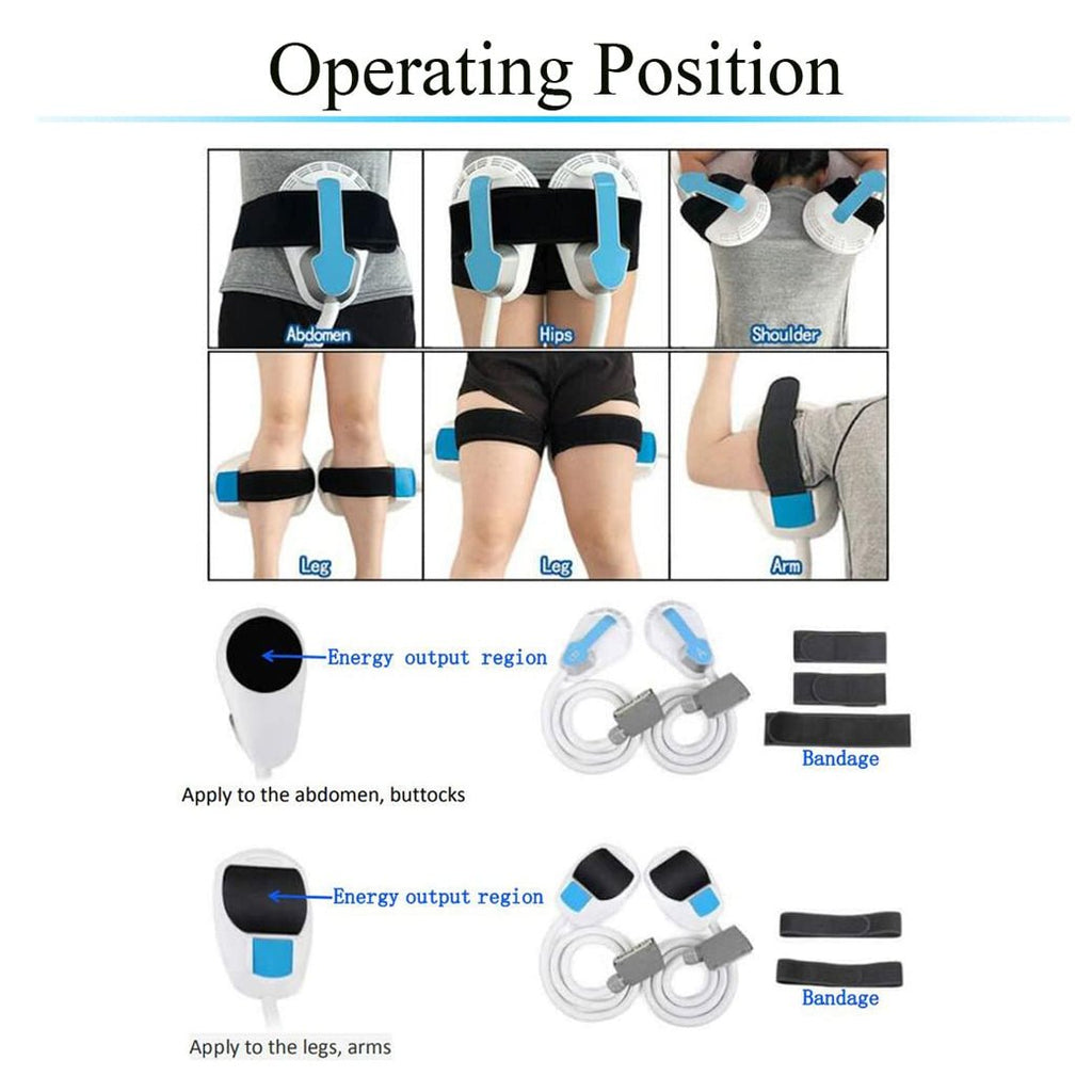 Premium 4-Handle Body, Abdomen And Buttock Muscle Shaping