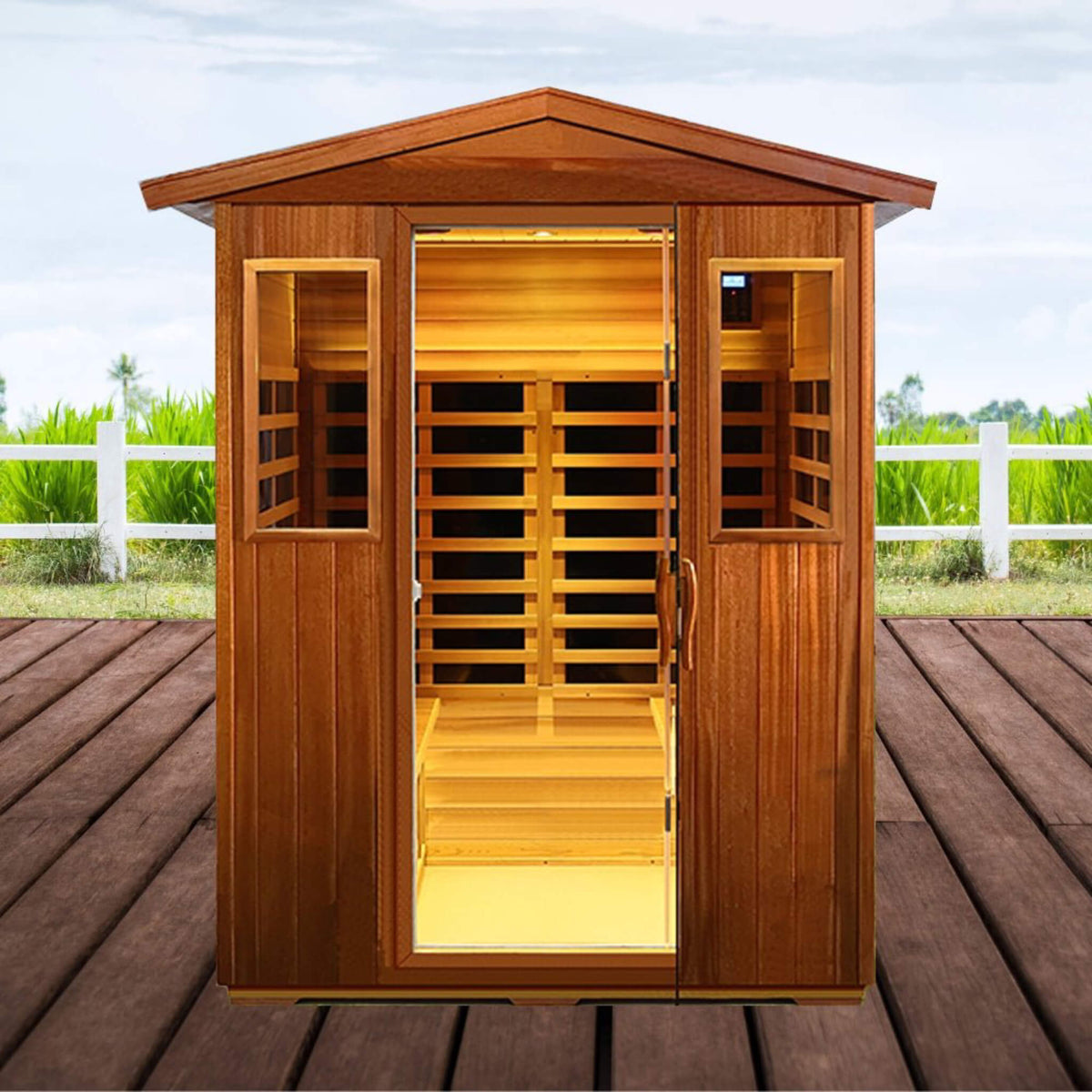 [SAK15372] Valois Premium 4-Person Sauna