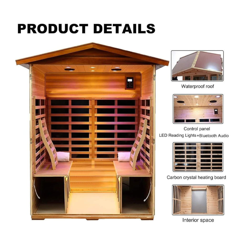 [SAK15372] Valois Premium 4-Person Sauna