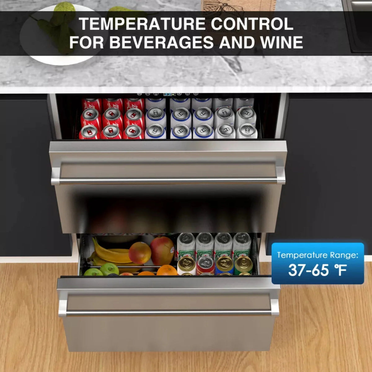 Premium 5.3CF Wine Beverage Undercounter