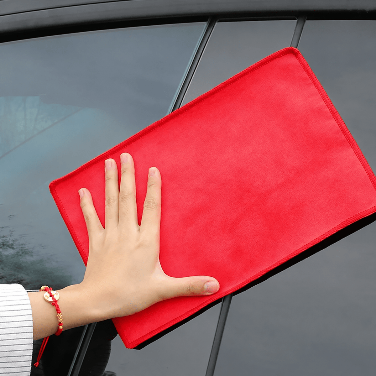 Dual-Sided Microfiber Towel