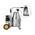 Premium Electric Cow Goat Milking Machine With Milk Bucket, 25L