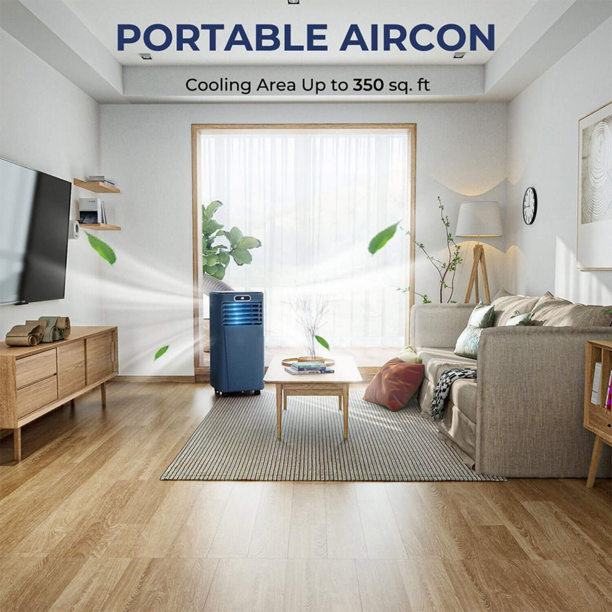 Premium 10K BTU Freestanding Ac Unit With Remote Control