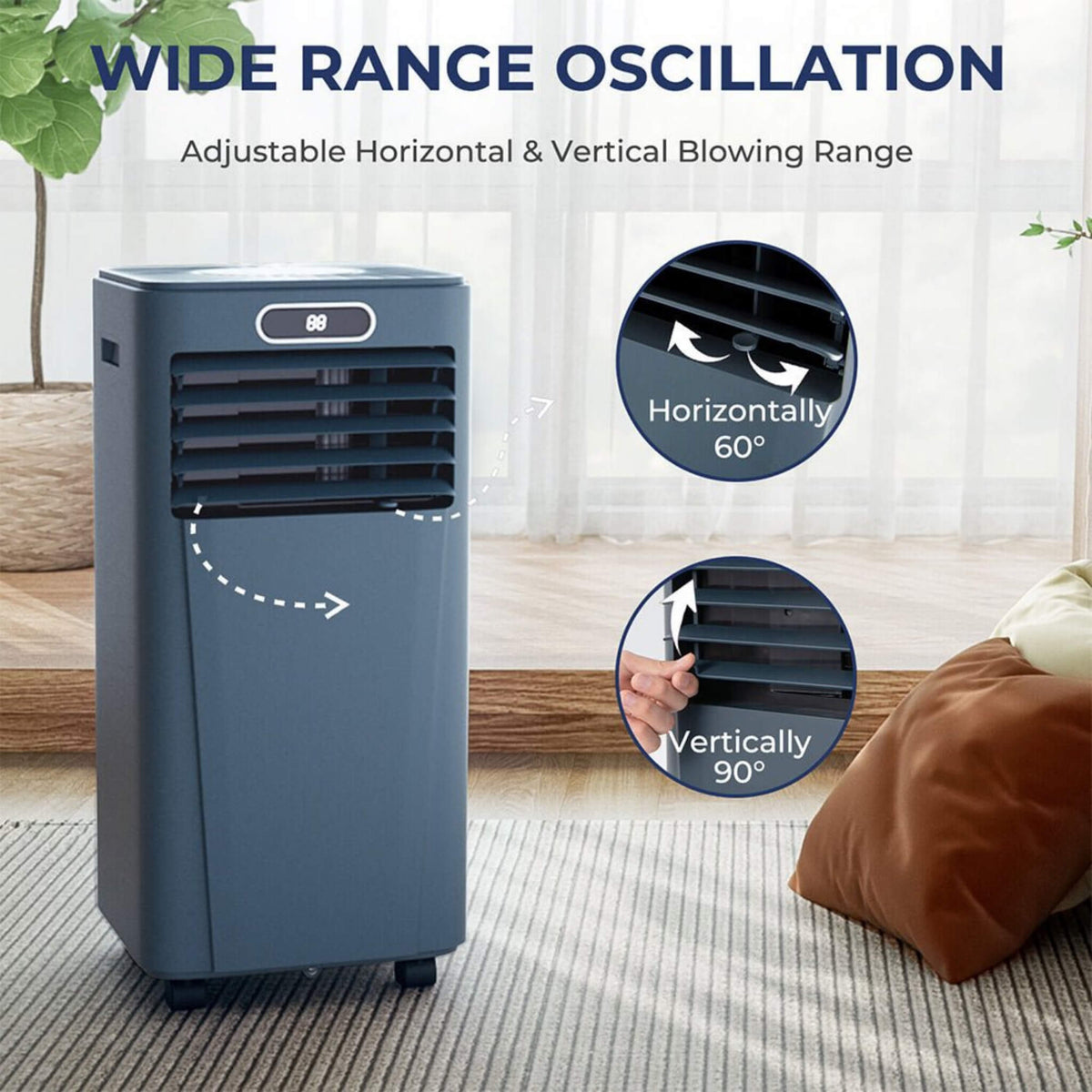 Premium 10K BTU Freestanding Ac Unit With Remote Control