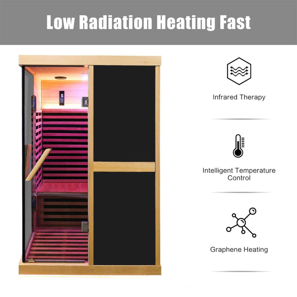 [SAK96413] Helix Premium 2-Person Sauna