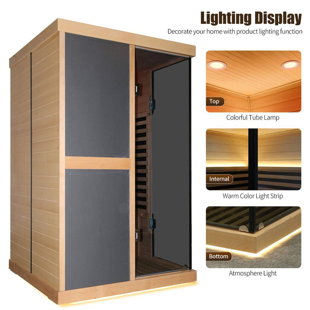 [SAK96413] Helix Premium 2-Person Sauna