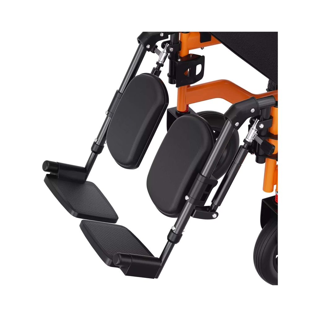 Premium Lightweight Electric Full Reclining Motorized Foldable Wheelchair (SAK91516)
