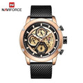 Sport Watch Leather Band Quartz