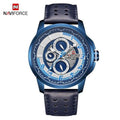 Sports Watch Leather Band Quartz
