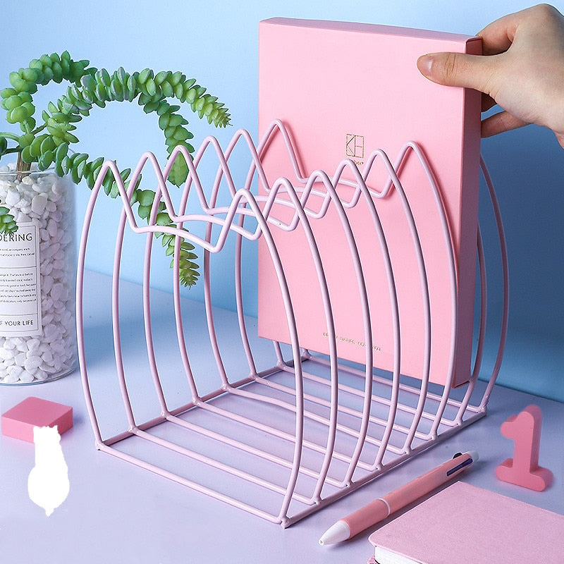 Metal Cat Desktop Organizer