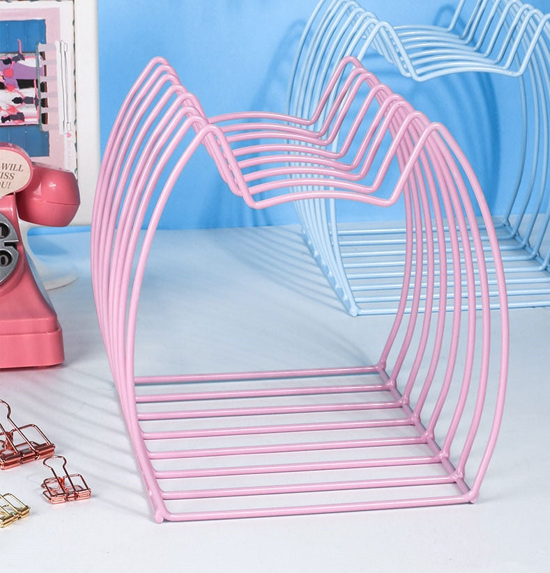 Metal Cat Desktop Organizer
