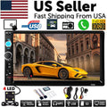 7" Double 2 DIN Car MP5 Player Bluetooth Touch Screen Stereo
