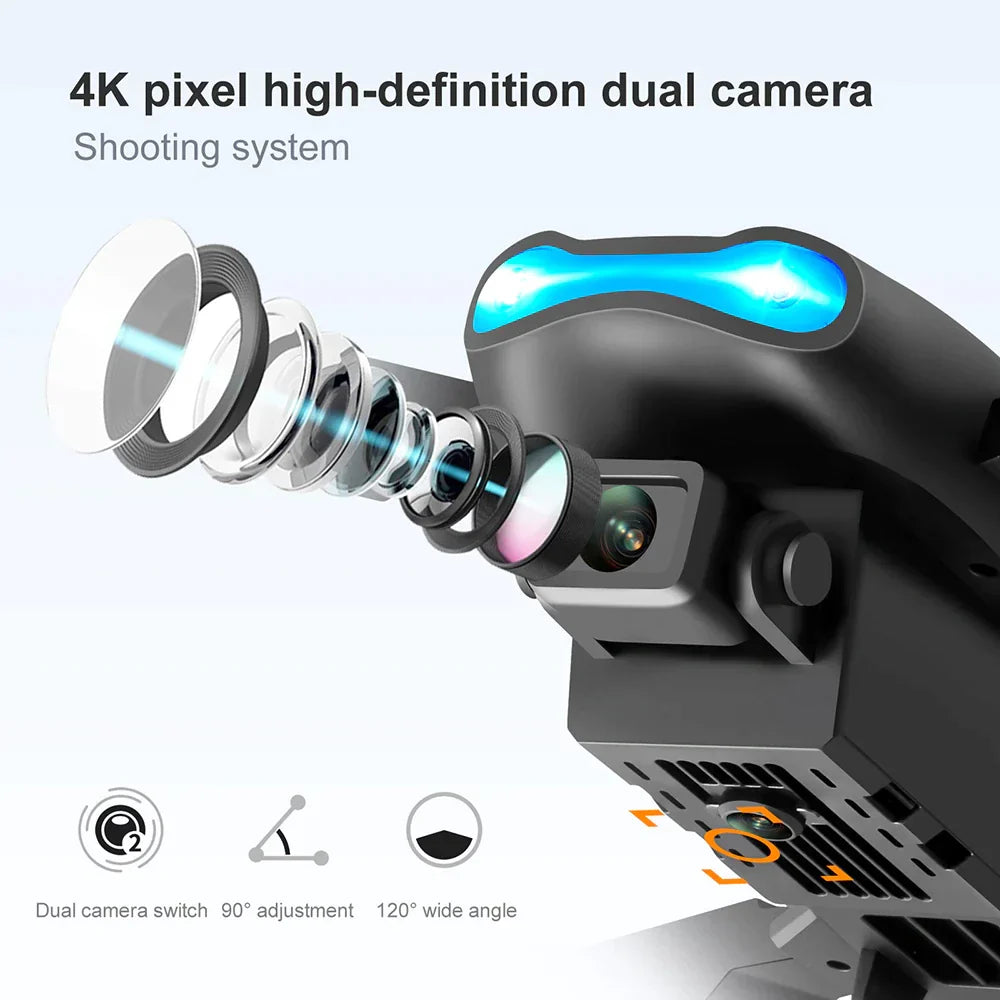 Drones Quadcopter 5G 4K GPS Drone Pro HD Dual Camera Wifi FPV