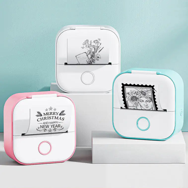 Portable Bluetooth Label Printer