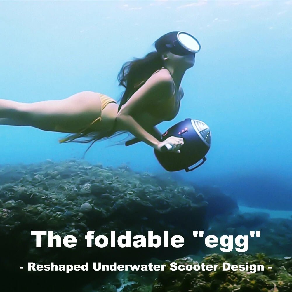 Rbs Warp 10 630W 3-Speed Underwater Sea Scooter For Scuba Diving