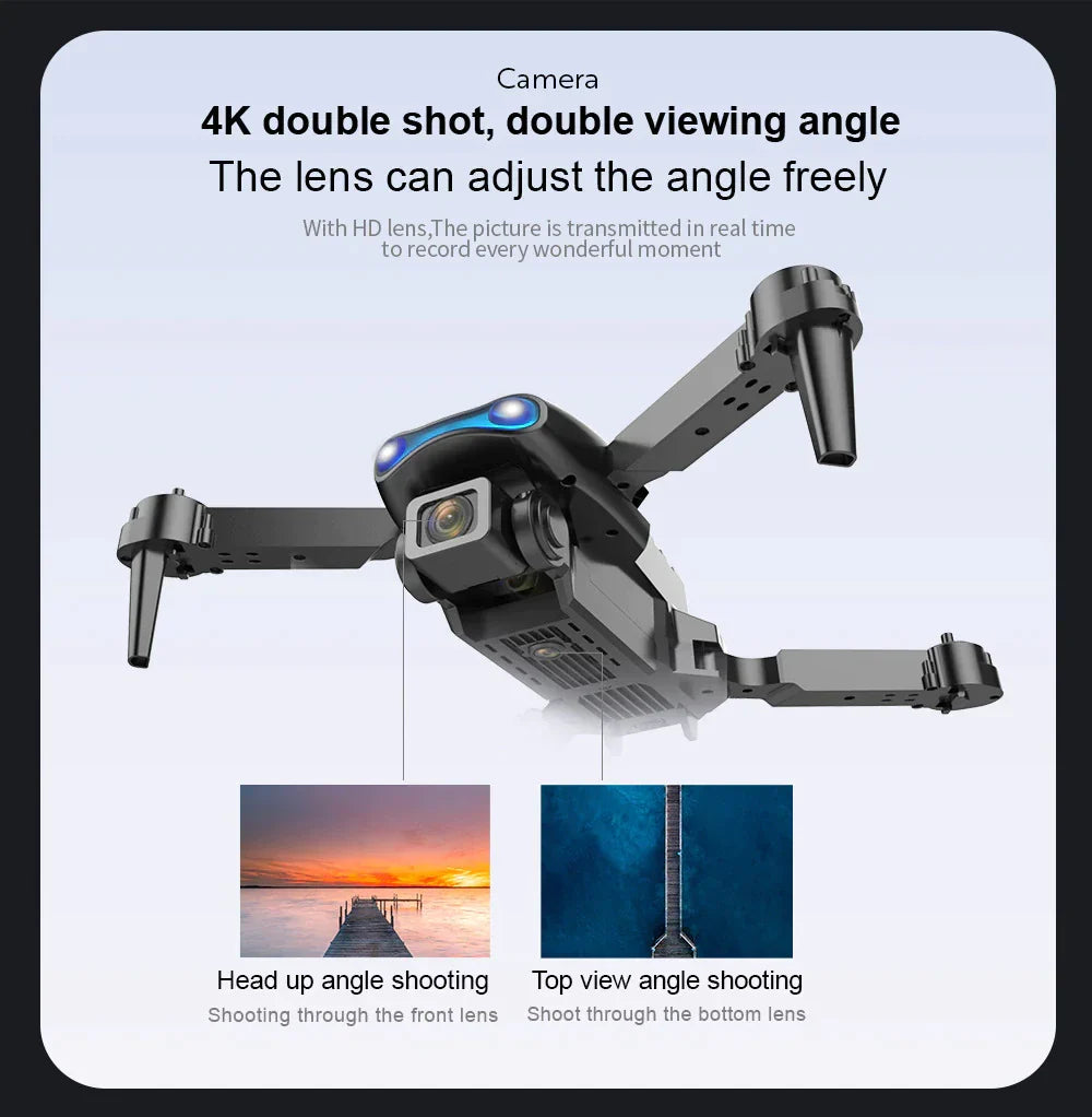 Drones Quadcopter 5G 4K GPS Drone Pro HD Dual Camera Wifi FPV