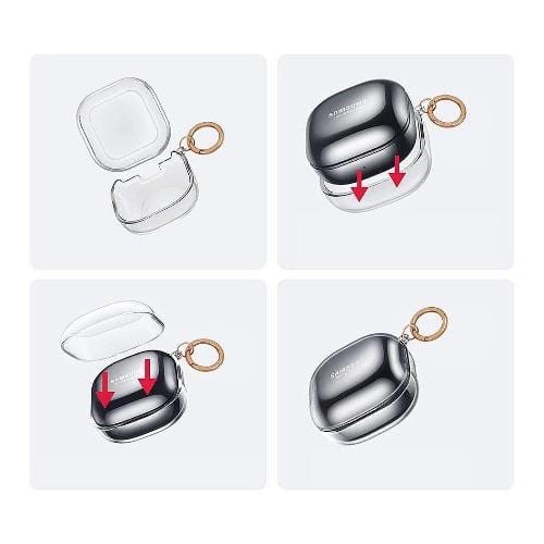 Hybrid Flex Shiny Charcoal Case for Galaxy Buds Pro