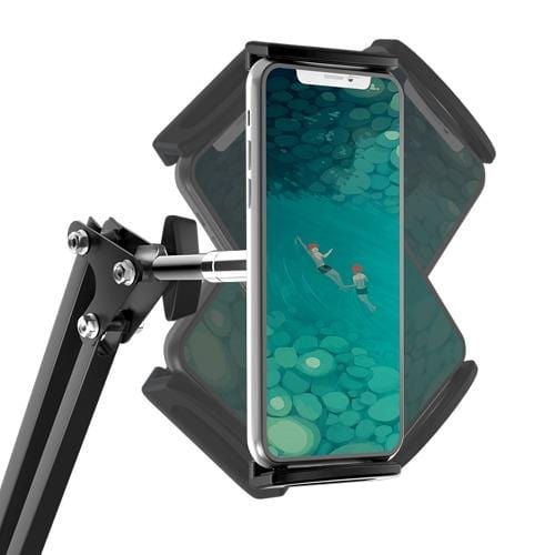 Gooseneck Stand Most Phones And Tablets From 4.7" Up 11"