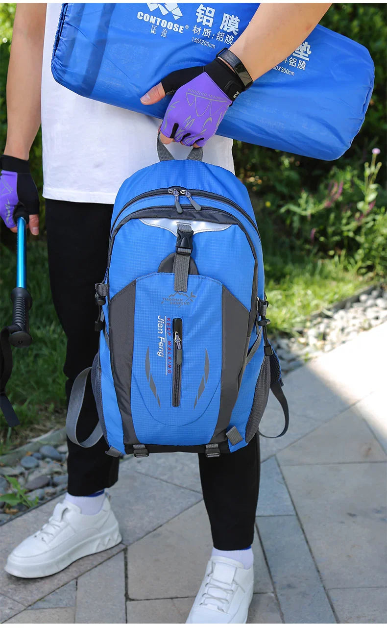 40L Men Travel Backpack Rucksack Camping Laptop Hiking School