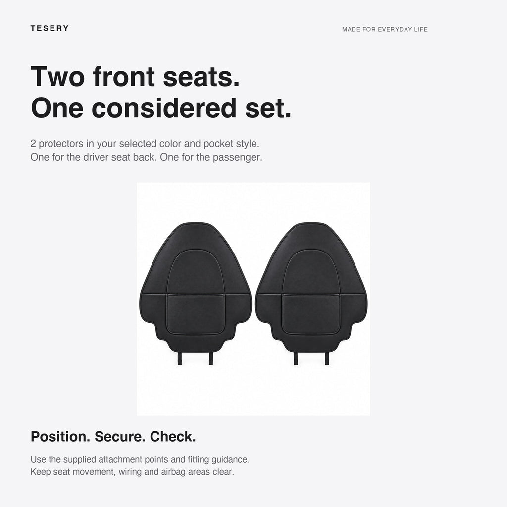 Seat Back Protector 2pcs
