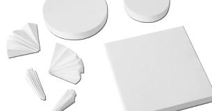 I.W. Tremont CFP540-320 Grade CFP540 Quantitative Filter Paper, Hardened Wet-Strength Ashless, 32.0cm Diam, 7-8um, Medium Flow, Non-Sterile (Pack of 100)
