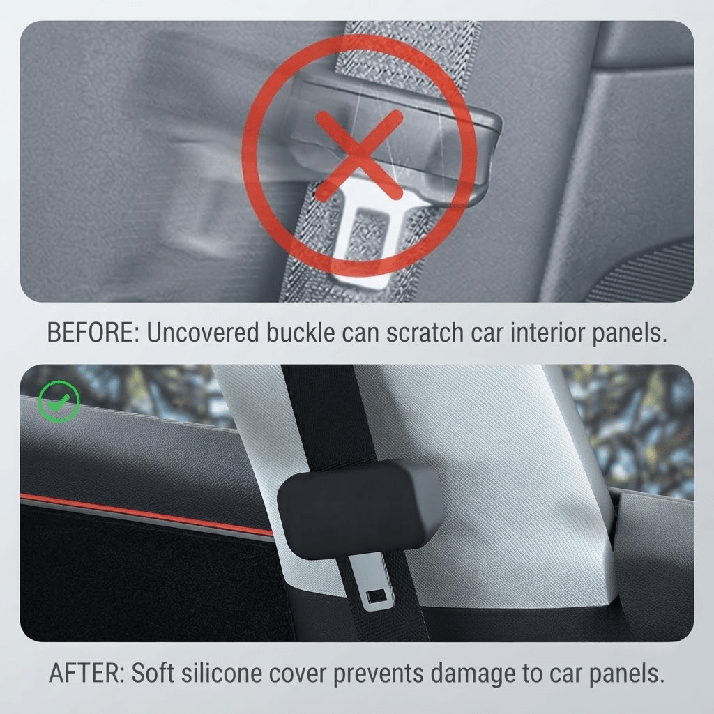 Seat Belt Buckle Cover Set