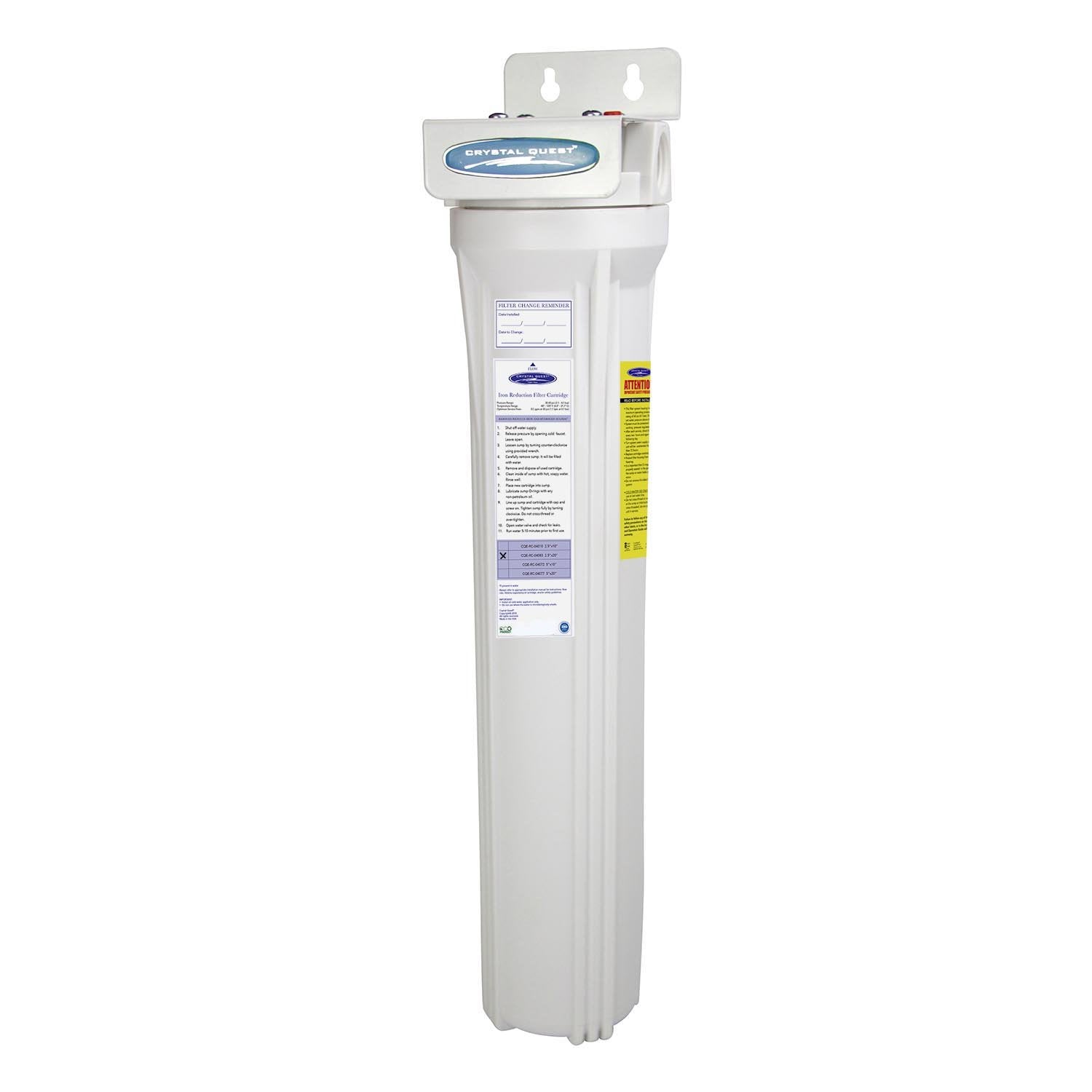 Mini Whole House Water Filter | Metal Removal (2-4 GPM | 1-2 people)