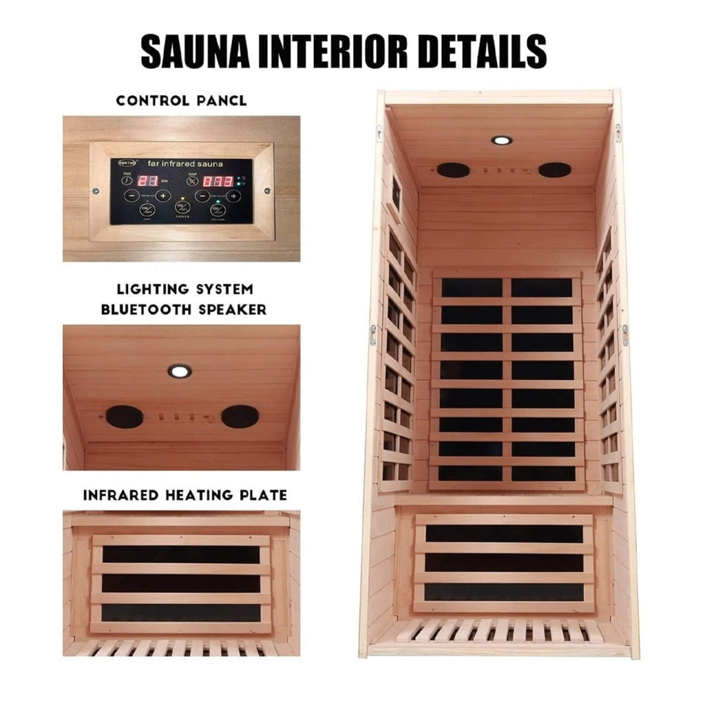 [SAK27463] Elara Premium 1-Person Sauna