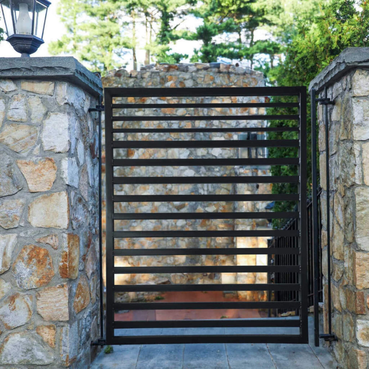 5Ft Heavy-Duty Sofia Powder-Coated Galvanized Steel Pedestrian