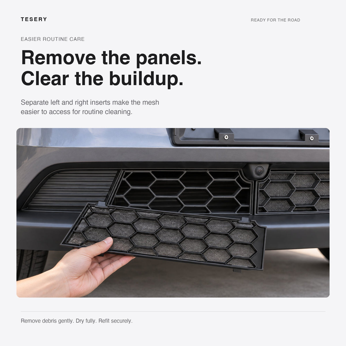 Split Insect Net Front Bumper Grill Model Juniper Model YL