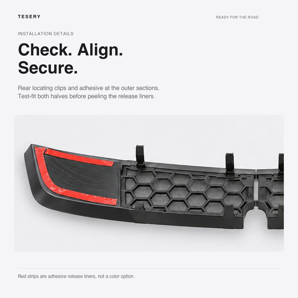 Split Insect Net Front Bumper Grill Model Juniper Model YL