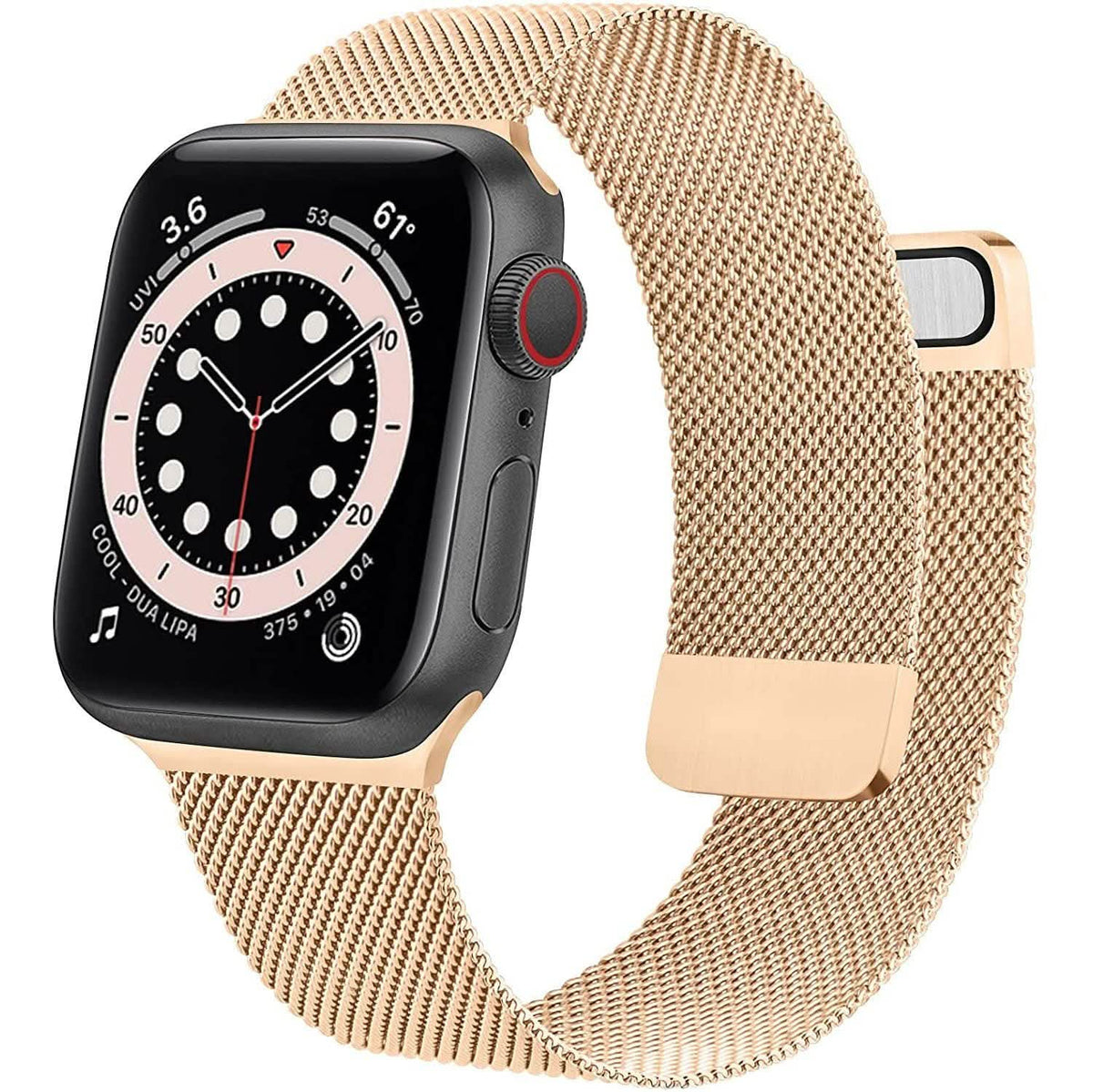 Stainless Steel Mesh Strap Replacement for Apple Watch