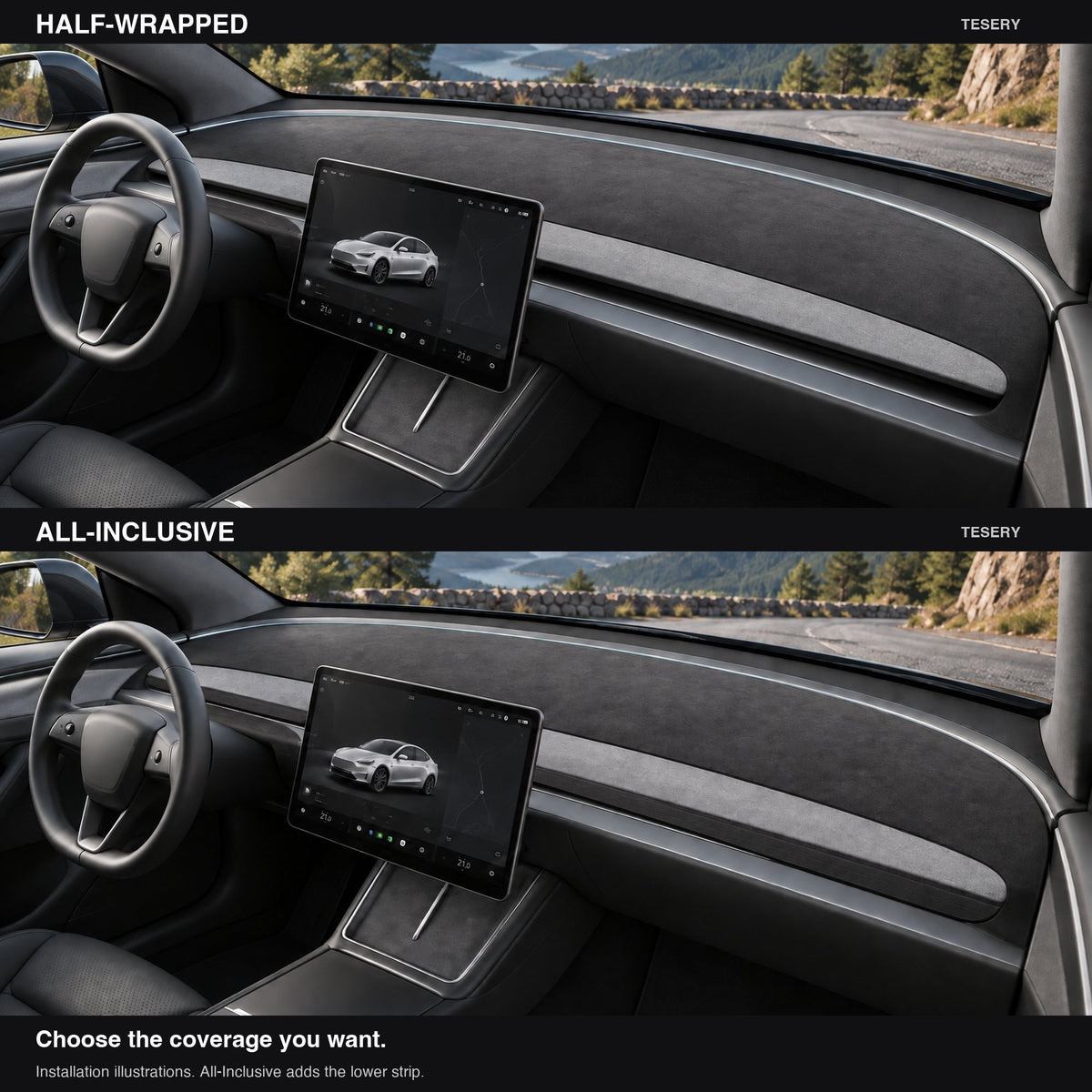 Anti-Glare Dash Mat