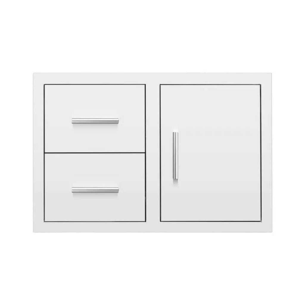 Summerset 33" Flush Mount 2 Soft Closing Drawers And Access Door