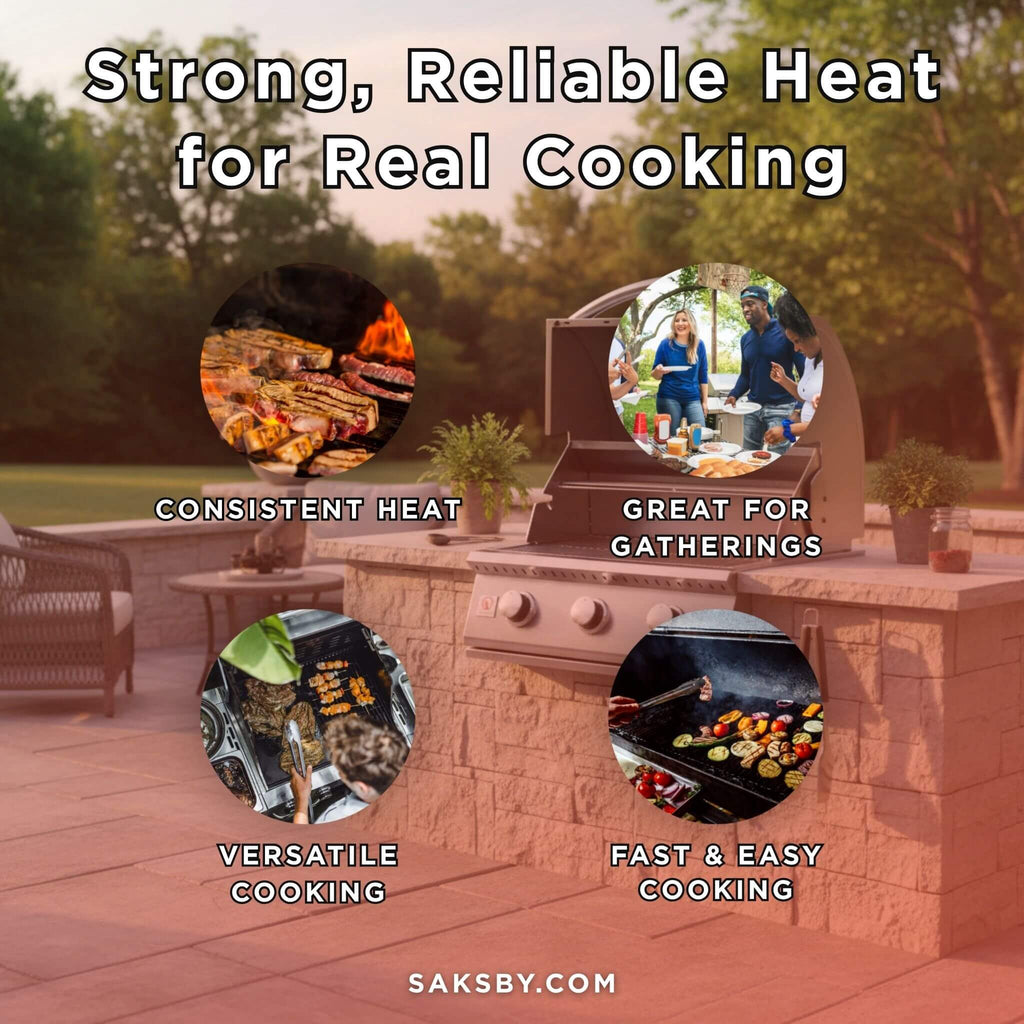 Summerset Sizzler Built-In Propane Gas Grill [Siz25/32/40]