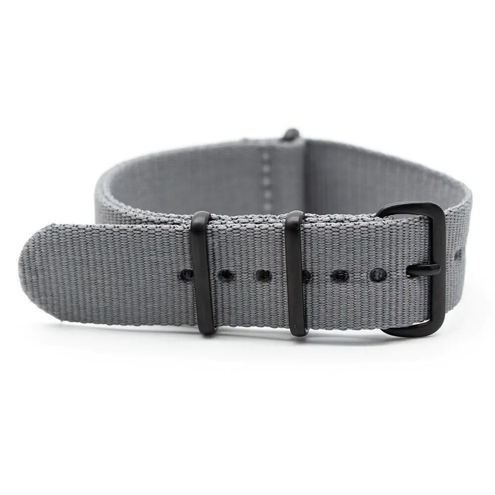 18mm 20mm 22mm Durable Military Woven Nylon Wrist Watch Band