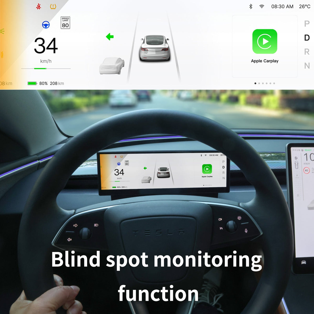 10.88" Dashboard Display