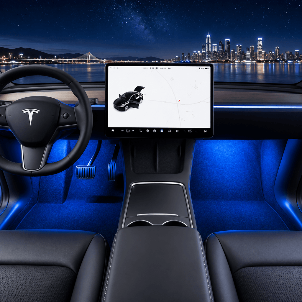 TESERY Footwell LED Lights for Model 3/Y/S/X