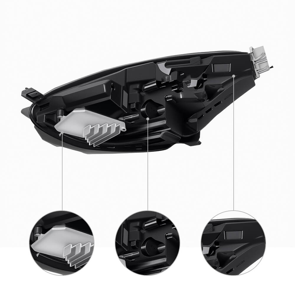 LED Headlight Replacement Model 3