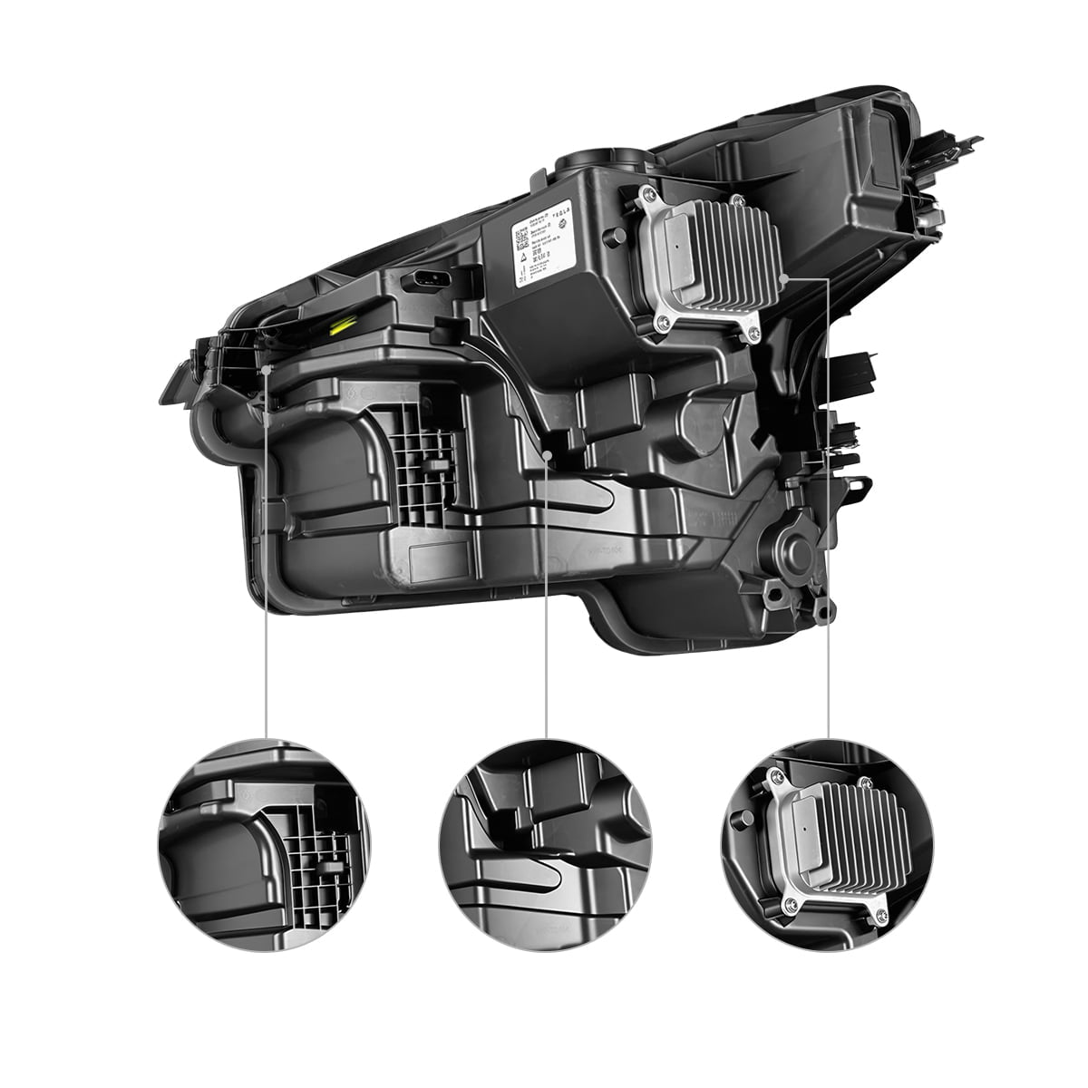 LED Headlight Replacement Model Juniper丨1918347/1918348