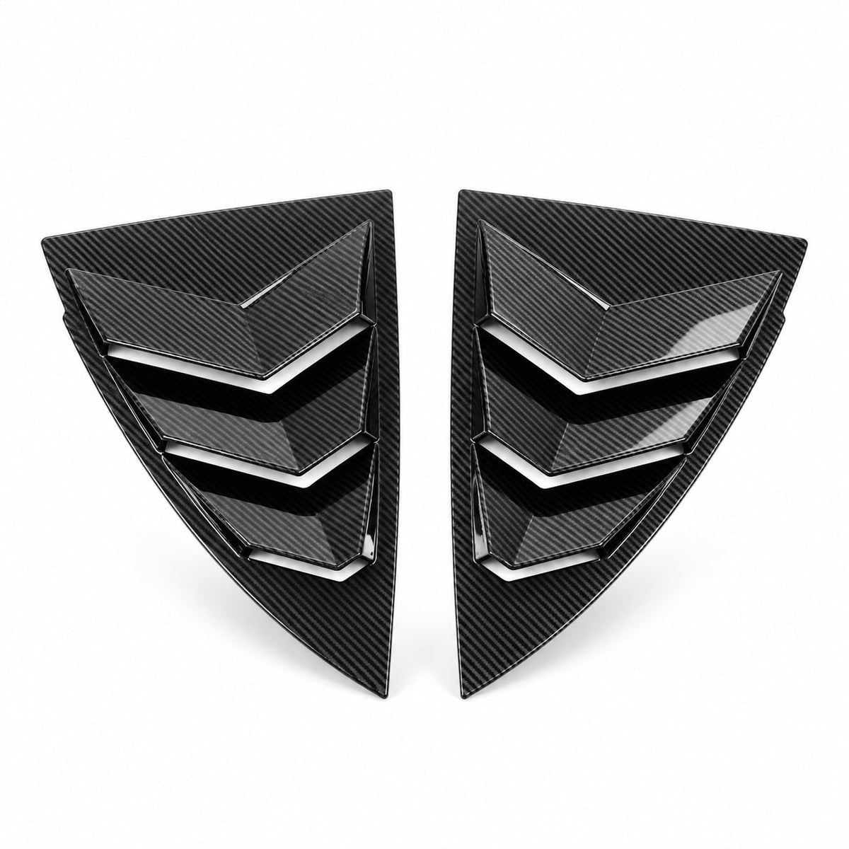 Rear Window Louvers 2-Pack