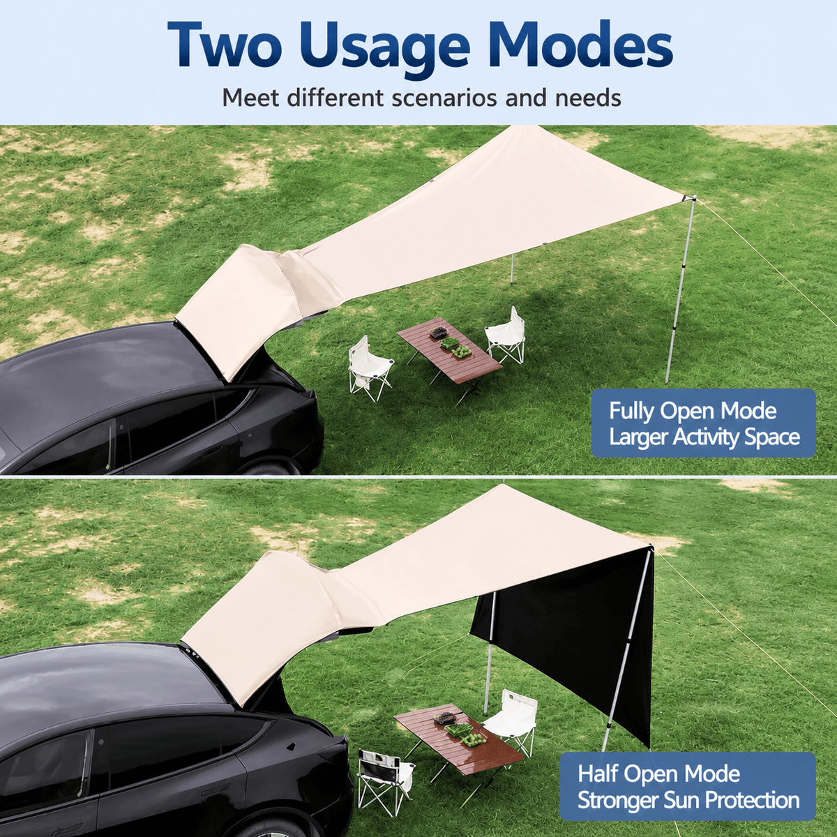TESERY Tailgate Camping Tent for Tesla Model Y Juniper